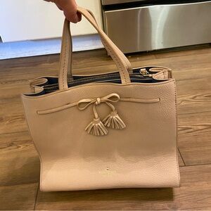 kate spade Hayes Street Small Warm Vellum Sam Satchel Bag